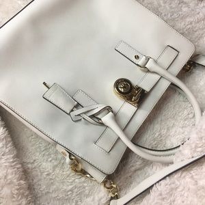 White Hamilton Michael Kors Purse